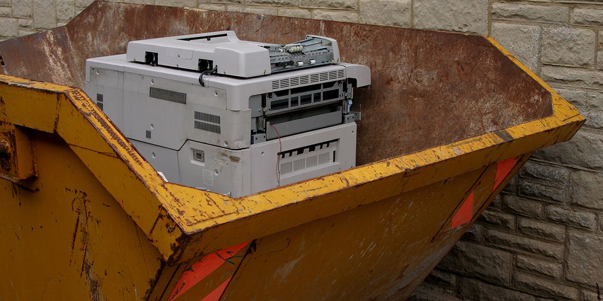 junk copier machine